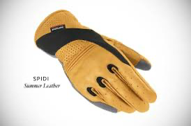 men’s motorcycle glove yellow