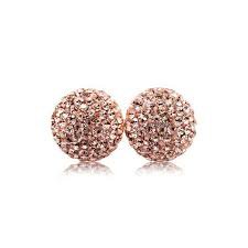 gold sparkle ball earrings - Google Search