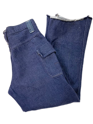 60s indigo jeans