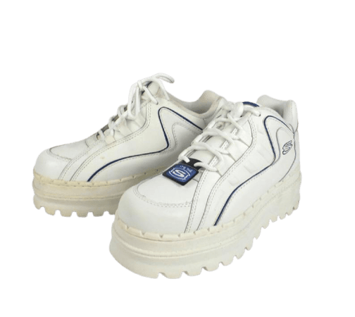 90s white Skechers