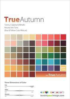 True Autumn Palette