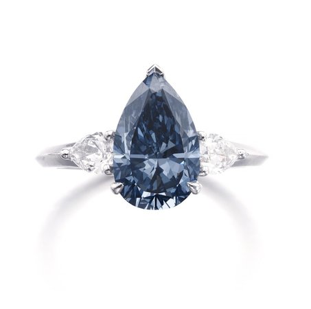 Fancy deep blue diamond ring, Graff | Magnificent Jewels and Noble Jewels: Part I | Sotheby's