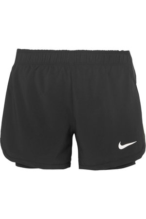 Nike | Layered stretch-shell shorts | NET-A-PORTER.COM