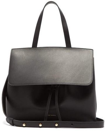 Mini Lady Leather Cross Body Bag - Womens - Black Multi