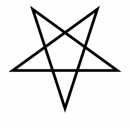 Pentagram Clipart Upside Down - Upside Down Star Png, Transparent Png Download For Free #2922789 - Trzcacak