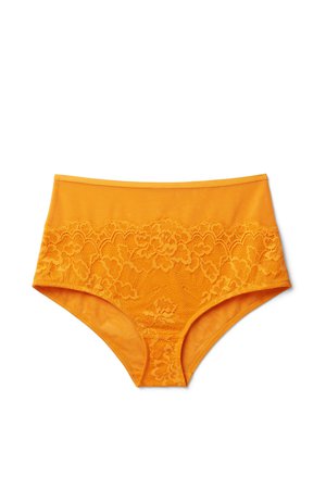 Kendra Highwaist Bottom - Dusty Tangerine - Underwear - Weekday GB