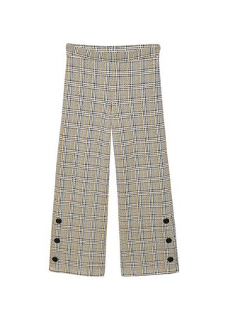 MANGO Prince of Wales trousers