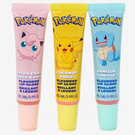 Pokémon® Lip Gloss Set - 3 Pack | Claire's US