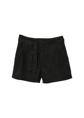 MANGO Soft fabric shorts