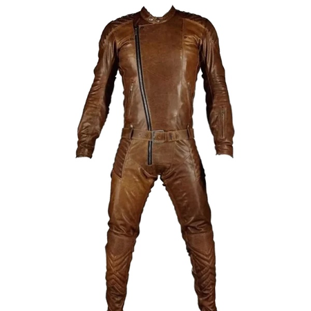 leather motorcycle suit