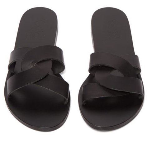 black Sandals