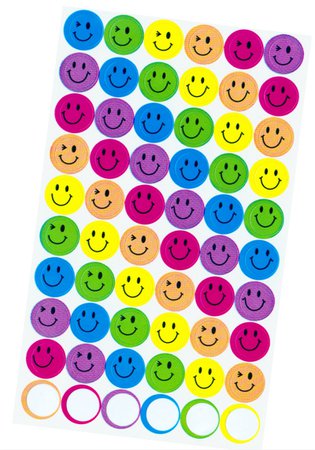 smiley stickers