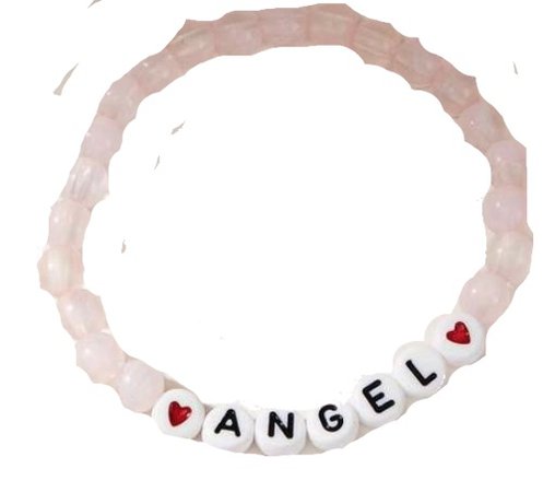 angel bead bracelet