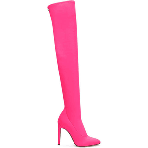 Pink Bimba Over-the-Knee Boots for $1,095.00 available on URSTYLE.com