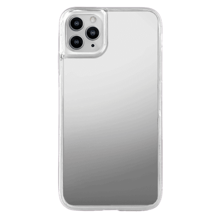 Silver Reflective Mirror iPhone Case