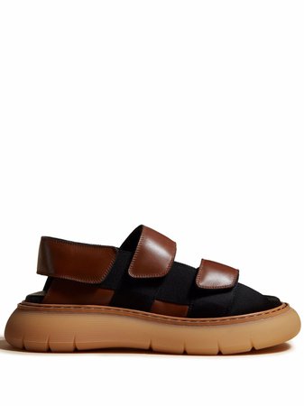 KHAITE Murray Chunky Leather Sandals - Farfetch