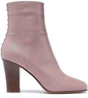 Lovestud Leather Ankle Boots