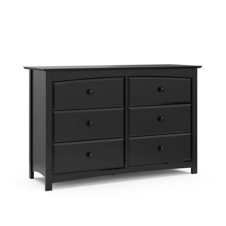 Storkcraft Kenton 6 Drawer Dresser - Black : Target