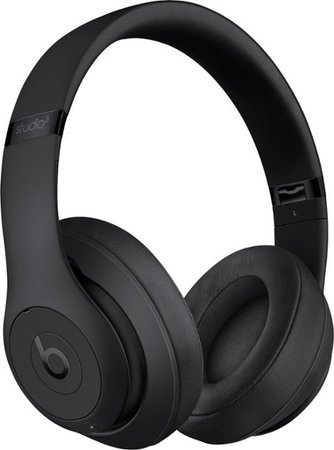 Beats by Dr. Dre Beats Studio³ Wireless Noise Cancelling Headphones Matte Black MQ562LL/A - Best Buy