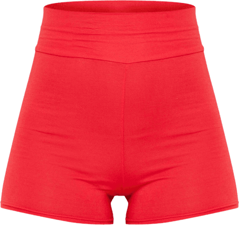 red pretty little things shorts