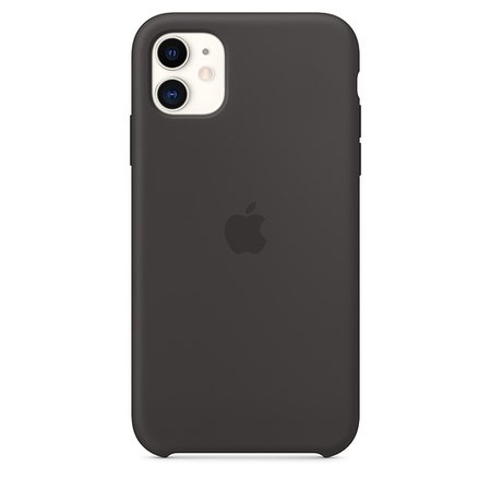 Coque en silicone pour iPhone 11 - Noir - Apple (FR)