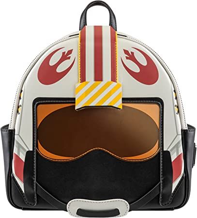 Amazon.com: Loungefly: Star Wars - X-Wing Helmet Mini-Backpack, Amazon Exclusive : Clothing, Shoes & Jewelry