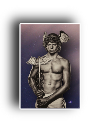 Hermes Greek god mythology art