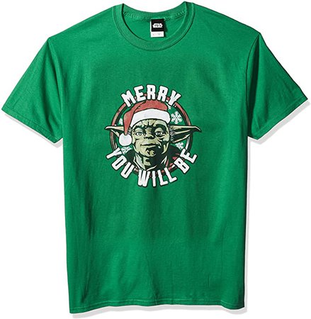 Amazon.com: Star Wars Tee, Green//Officially Licensed Believe You Must Men's el, Large: Clothing