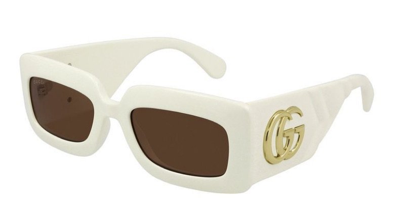 Square-Frame Acetate Sunglasses by GUCCI