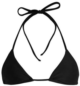 Matteau - The String Triangle Bikini Top - Womens - Black