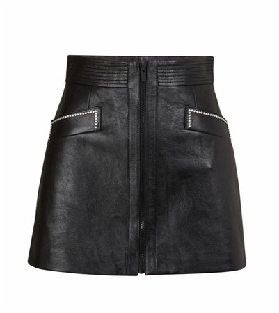 Miu Miu Leather Skirt