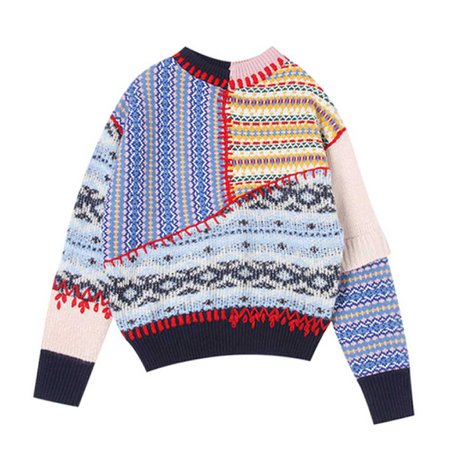 JESSICABUURMAN – GELOU Printed Long Sleeves Sweater