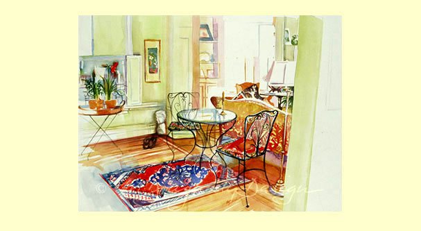 Martha Dougherty Watercolors: The Gallery