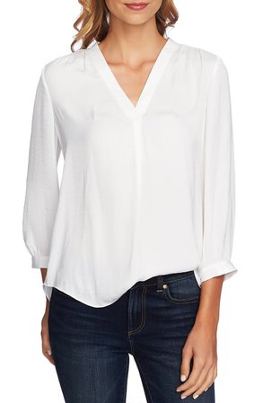 Vince Camuto Rumple Fabric Blouse | Nordstrom