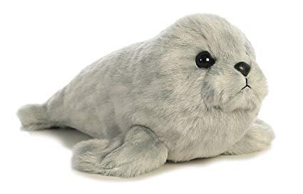 Aurora Harbor Seal Mini Flopsie Plush Stuffed Animal 8", Animals & Figures - Amazon Canada