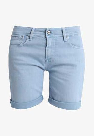 Pepe Jeans POPPY - Denim shorts - ultra blue - Zalando.co.uk