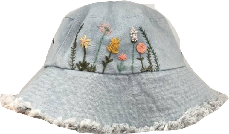 embroidery bucket hat
