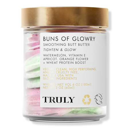 Buns Of Glowry Tighten & Glow Smoothing Butt Butter - Truly | Ulta Beauty