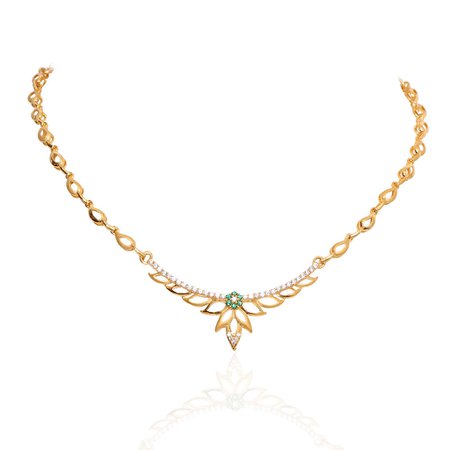 green-floral-slim-gold-necklace-32.jpg (1023×1023)