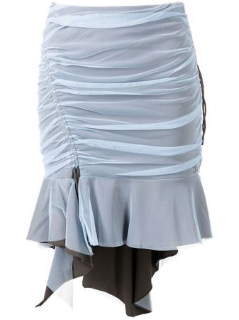 Diesel O-Ryt Asymmetric Tulle Skirt - Farfetch