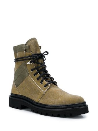 Balmain lace-up boots