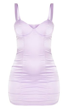 Lilac Bodycon Dress | PrettyLittleThing