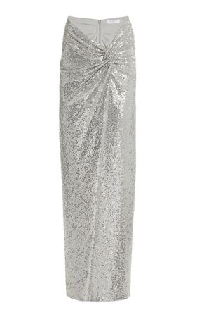 Hand Embellished Pareo Skirt By Michael Kors Collection | Moda Operandi
