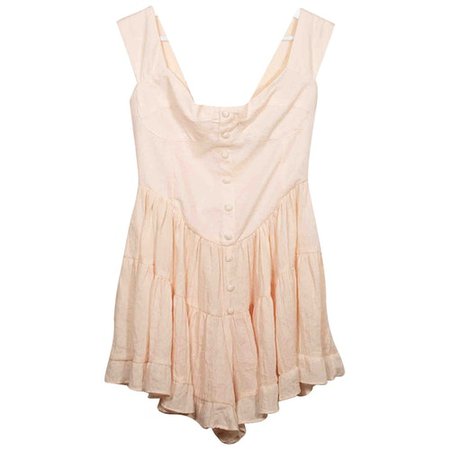Jumpsuit Vanessa Mooney Pink size 36 FR in Cotton - 9768187
