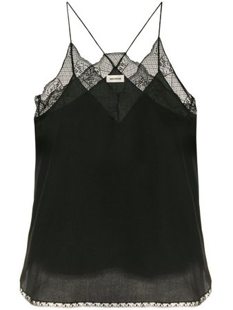 ZADIG&VOLTAIRE lace-detail camisole top