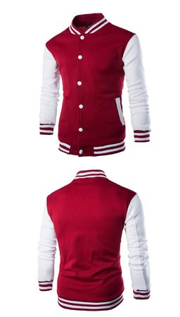 CW Baseball Jacket Men Design Wine Red Slim Fit College Varsity Stylis – Rockin Docks Deluxephotos
