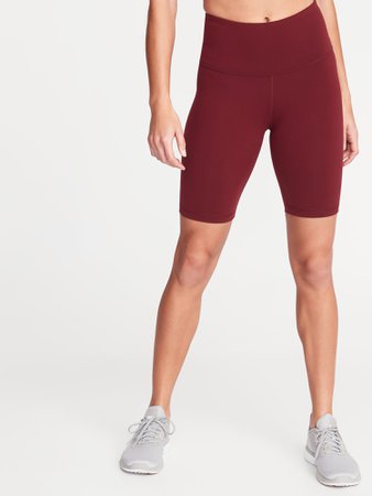 High-Waisted Elevate Compression Bermuda Shorts For Women - 8-Inch Inseam | Old Navy