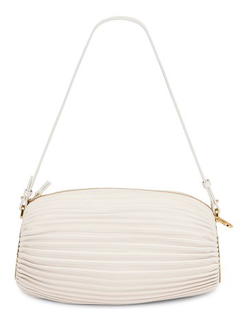 Loewe Bracelet Pouch Bag in Soft White | FWRD