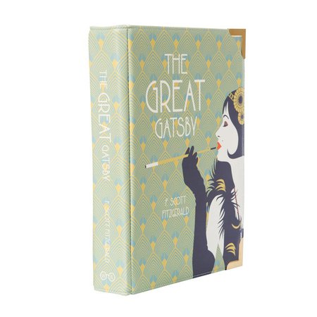 Book Bag The Great Gatsby Book Purse Book Clutch Book Cross | Etsy