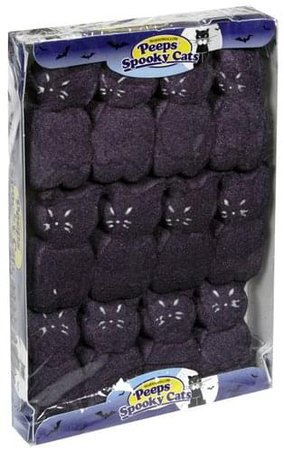 Peeps Spooky Cats Marshmallow - 3.375 oz, Nutrition Information | Innit
